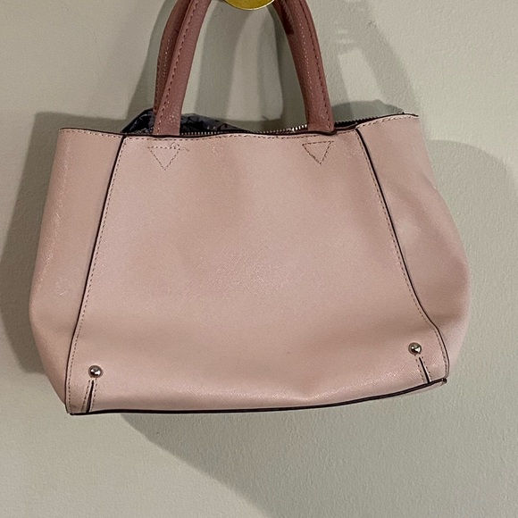 Steve Madden blush pink handbag with scarf. MSRP $99 - Picture 2 of 8